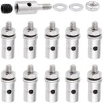 Hobbypark 25pcs Adjustable Pushrod Connector Linkage Stoppers D1.3mm RC Airplane Plane Parts