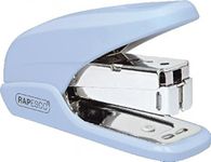 Rapesco 1338 X5-Mini Less Effort Stapler, 20 Sheet Capacity, Powder Blue