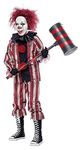 California Costumes Nightmare Clown Child Costume Medium