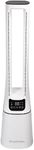 Russell Hobbs Bladeless Quiet Tower Fan with Remote Control, Tall Standing Fan, 105cm Tall, 10 Speed Settings, 12 Hour Adjustable Timer, Oscillating Fan 22W, White, 2 Years Guarantee RHBLDL12