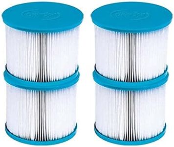 CleverSpa 80mm x 100mm Hot Tub Spa Replacement Water Filter Cartridges (4 pack)