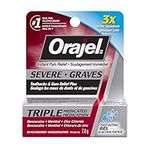 Orajel Severe Toothache and Gum Relief Plus Triple Medicated Gel, 7-g