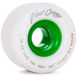 Blood Orange Liam Morgan Pro Model Longboard Wheels (Green 80a, 70mm)