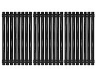 Hongso PCZ193 Porcelain Steel Channel Cooking Grid Replacement 50193 for Gas Grill Model Charbroil 463440109, Sold as a set of 3; aftermarket replacements