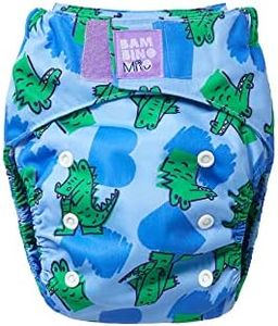 Bambino Mio, Revolutionary Reusable Nappy - Sustainable, Washable, Chemical-Free Eco Nappy from Newborn to Toddler (Snap)