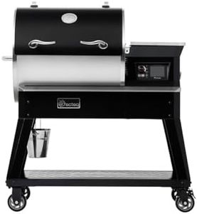 recteq Patio Legend 600 Pellet Smoker Grill with WiFi & App Connectivity, Outdoor Smokers Grills, Wood Pellet Grill, Temp Range 180° to 700+°