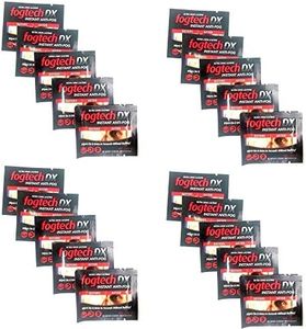 FogTech MotoSolutions DX Anti-Fog Wipes - 20 Pack