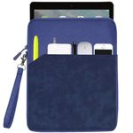 9-11 Inch Tablet Sleeve, Waterproof Carrying Case for 10.9 inch New iPad / 11 inch iPad Pro / 10.2 inch iPad / 10.9" iPad Air 5 4/10.5 iPad Pro Air, 10.2" 10.5" Protective Bag, Blue