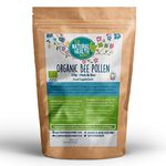 Organic Raw Bee Pollen Granules by The Natural Health Market • Soil Association Certified • (200g)