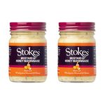 Stokes – Mustard & Honey Mayonnaise 215g - Pack of 2