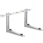 Outdoor Wall Mounting Bracket for Ductless Mini Split Air Conditioner Heat Pump Systems, Universal, 7000-18000 Btu Condenser
