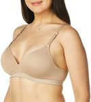 Warner's Women's Plus Size Simply Perfect Super Soft Wireless Lightly Lined Comfort Bra Rm1691t, Toasted Almond, 14A