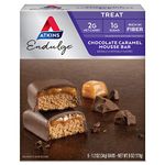 Atkins Endulge Treat, Chocolate Caramel Mousse Bar, 5 Bars