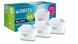 BRITA Filters for Maxtra+ Water Filter Jug, Plastic/Carbon/Resin 3 Filtri Bianco