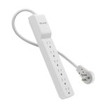 Belkin 6-Outlet SlimLine Power Strip Surge Protector with 6-Foot Power Cord and Rotating Plug, 720 Joules (BE106001-06R)