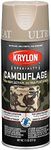 Krylon Camouflage Paint, Ultra Flat, Sand, 11 oz. - K04295000