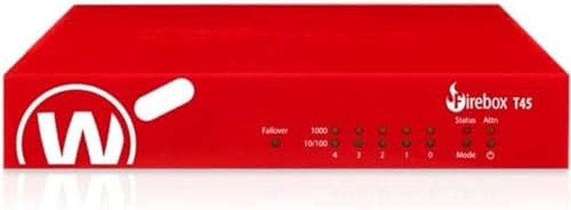 Trade Up to - WatchGuard Firebox T45 Network Security Appliance with 3 Year Basic Security Suite License - Advanced Firewall, VPN, Intrusion Prevention (WGT45413)