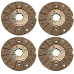 395161R1 IH 4 Brake Discs For Farmall 354 364 384 424 434 444 B414 3414 2424