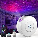 Immver Galaxy Star Projector, Smart WiFi App/Voice Control, 3D LED Galaxy Projector Night Light with Nebula, Compatible with Google Assistant, RGB Dimmable, Timing, for Kids Bedroom Party Decor