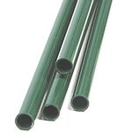 GardenSkill Aluminium Plant Stakes - Heavy Duty Support Tubes for Fruit Cages, Frames, Covers (1m long x 12.65mm dia, Pack 4)