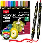 Acrylic Paint Marker Pens Set of 12