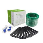 Auto-Mow Robotic Lawnmower (Large) Repair Kit Complete with 80 Feet/25 Meters Boundary Wire (Green), 10 Plastic Pegs Lawn Stakes and 5 Scotchlock