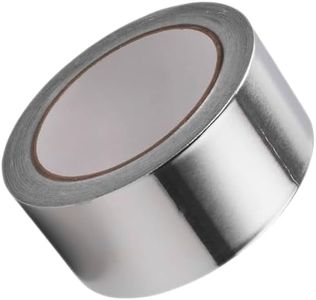 Thicker Aluminum Tape 2 inch x 100 Feet Silver Tape Metal Foil Thick of 4mil - High Temp Heavy Duty HVAC Tape for Insulation Ductwork, Seal & Patching Air Ducts, Exhaust Pipe, Vents, AC, Dryer, Stove