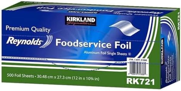 Kirkland Signature Reynolds Foodservice Aluminium Foil Sheets 500 Ct.