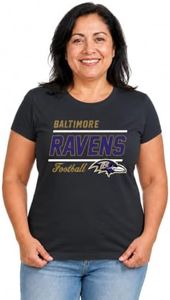 Ravens Women's NFL Gameday T-Shirt - Black, XX-Large