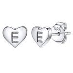 Silver Earrings for Women Heart Earrings Ladies Earrings Studs Sterling Silver Jewellery Womens Earrings Ear Studs Sterling Silver Studs