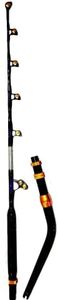 OKIAYA Venom PRO Bent Butt Fishing Rod 50-80LB. The REEPER with Eliminator PAC Bay Guides