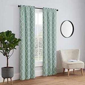 Pairs to Go Eclipse Curtains Vickery Lot de 2 Rideaux de fenêtre Motif Spa 142,2 x 213,4 cm