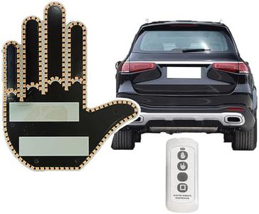 Finger Gesture Light, Funny Led Hand Sign with Remote, Glowgesture for Car Truck - Ideal Gifted Car Accessories, Truck Accessories (FGL-240Z)