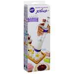 Wilton Dessert Decorator Plus, Cake Decorating Tool, 28 x 5 cm diam (11 x 2 in dia), 4 tips included