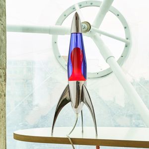 Mathmos Telstar Lava Lamp – Retro Rocket Design, Classic Mood Light