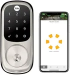 Yale Satin Nickel Assure Lock with 