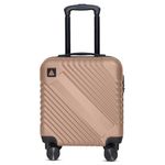 AVIO Glide Cabin Suitcase 45x36x20cm - Double-Wheel Luggage Bag w/Combi Lock, 3 Internal Pockets, Telescopic Handle w/ 3 Heights - Durable ABS Hard Shell RyanAir, EasyJet, British Airways