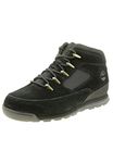 Timberland Men's Euro Rock Heritage L/F Fashion Boots, Black Suede, 9 UK