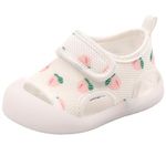 Baby Girls Boys Summer Sandals Soft Comfortable Sole Flats Shoes Newborn Toddler Soft Non-slip Sole First Walker Crib Shoes