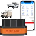 MODAXE Smart V2.2 OBD II Scanner with Bluetooth 4.0 - Enhanced Light Commercial Vehicle (9-24V) Diagnostics - Compatible with Android & Apple iOS