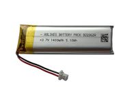 AOLIKES 3.7v 1400mAh Rechargable Lipo Battery Replacement for Sena Prism Tube 4.0 Action Camera - PT10-01