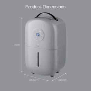 Swan 5L Dehumidifier and Air Purifier – Grey