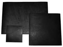 Solid Black Rubber Sheeting x 5mm Thick - Water & Gasket Making Seals, Spacers, Washers (250mm x 250mm)