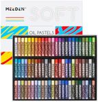 MEEDEN Soft Oil Pastels Set: 72 Vib