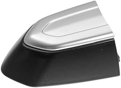 Motoforti Door Lock Cylinder Cover Cap, Car Accessories, for Cadillac ATS 2013-2019, Plastic, Black