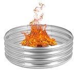OUSHENG Galvanized Fire Pit Ring fo