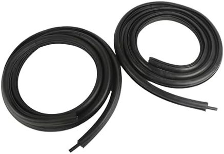 2Pcs Rear Door Weatherstrip Seal - Compatible with 07-14 GMC Yukon XL 1500/2500, 07-14 Chevy Suburban 1500/2500/Avalanche, 07-13 Cadillac Escalade EXT