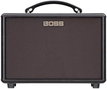 BOSS AC-22LX Acoustic Amplifier | Compact Stereo Amplifier with Innovative Air Feel Technology for Electro-Acoustic Guitar Players & Singers | XLR Mic Input | Built-in Rhythms & Looper