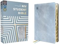 NIV, Student Bible, Leathersoft, Teal, Thumb Indexed, Comfort Print