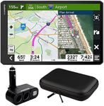 Garmin 010-02749-00 RV 1095 10" RV GPS Navigator Deco Gear Dual DC12V/24V Electronic Multifunction Car Socket and Deco Gear Hard Shell EVA Case